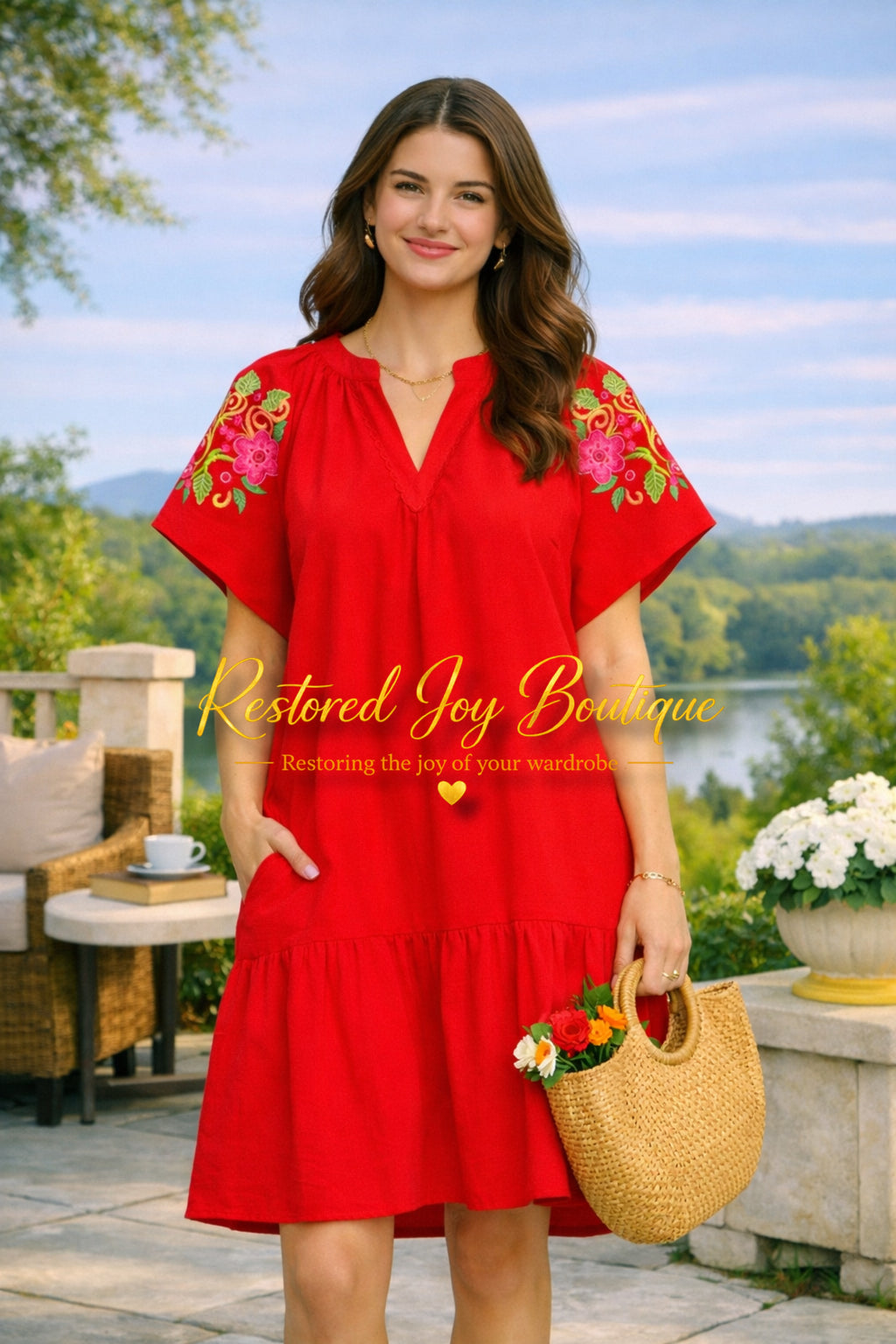 The Wildflower Ember Dress