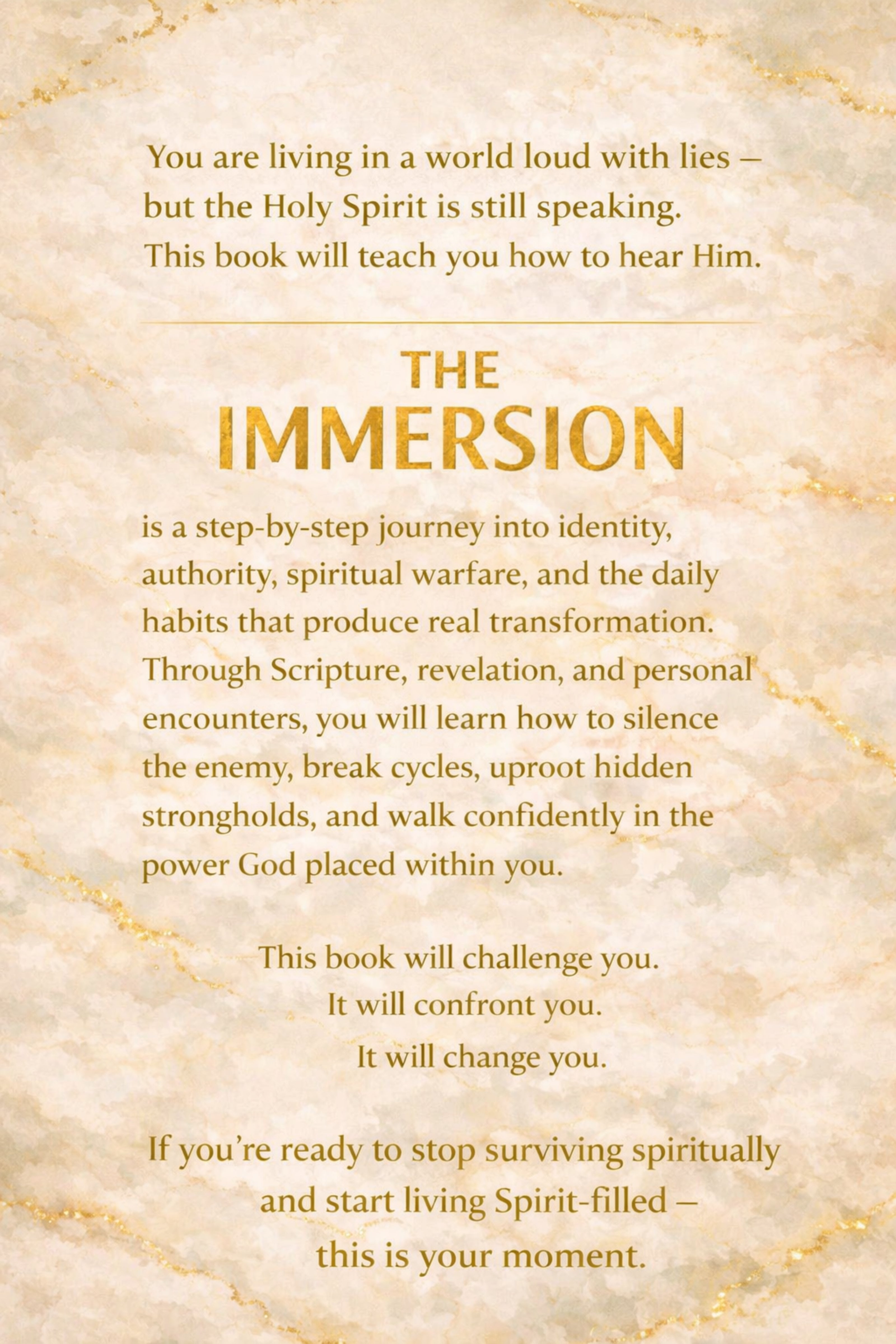 The Immersion by Hollie Boyette