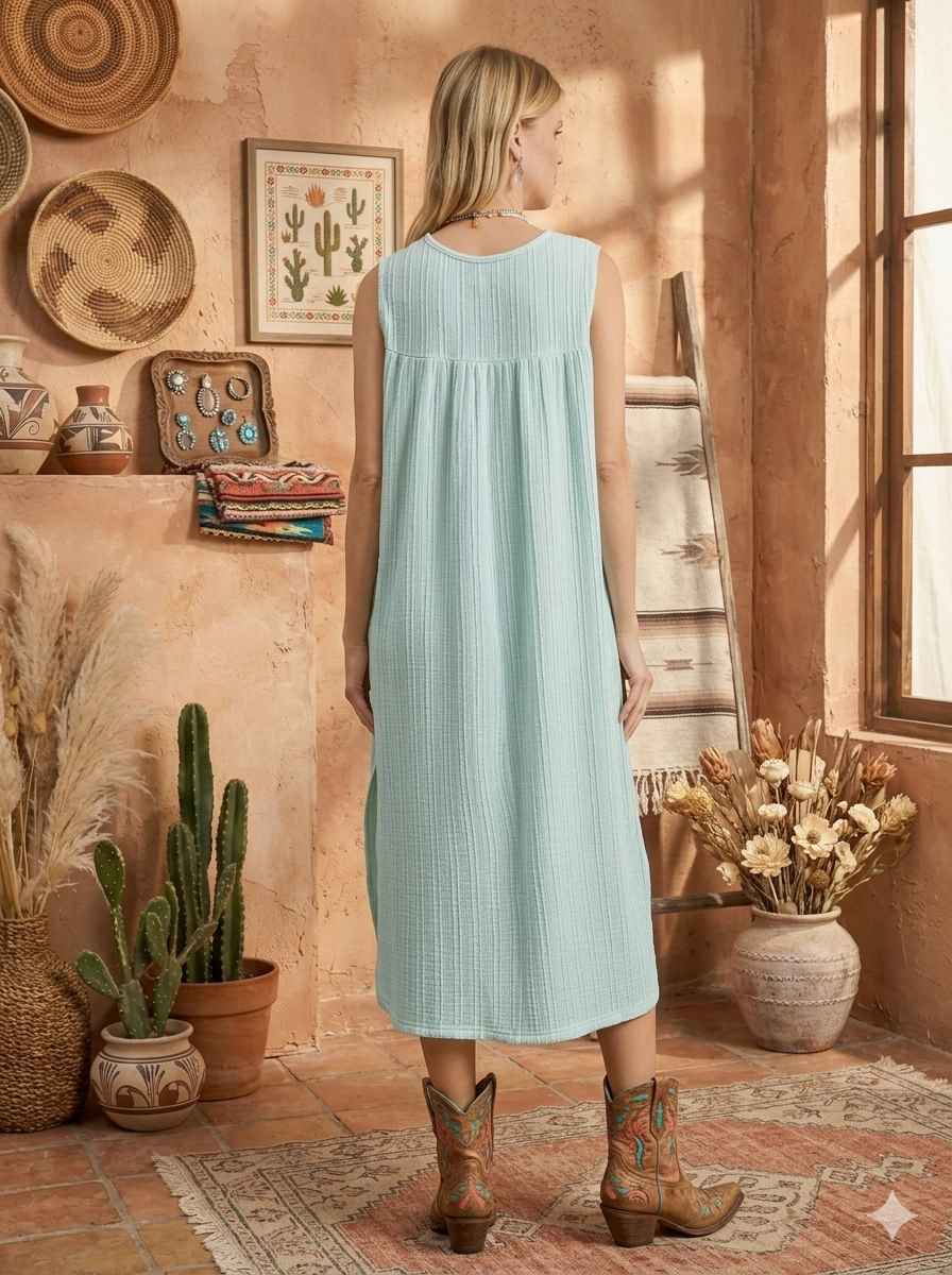 The Mint Grace Dress