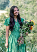 The Garden Whisper Sage Dress